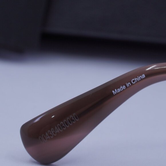 MaxMara MM0035-H 38T Geometric Sunglasses - Bronze/Bordeaux - Picture 8 of 11